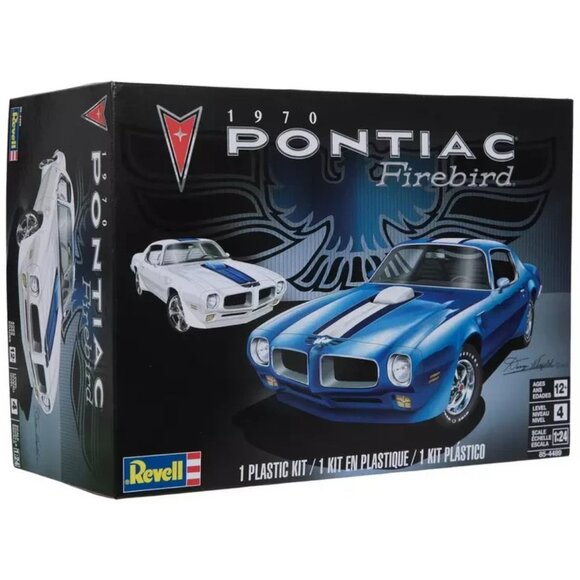 Revell 1970 Pontiac Firebird Plastic Car Model Scale 1/24 New In Sealed Box - Picture 1 of 1